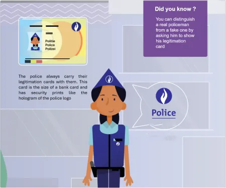 How to recognize a real police officer ? | Local Police S.H.A.P.E.
